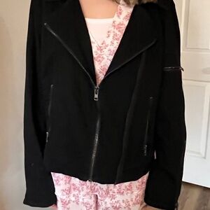 Z Cavaricci black jean jacket